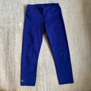 Athleta Vibrant Blue Capri Leggings